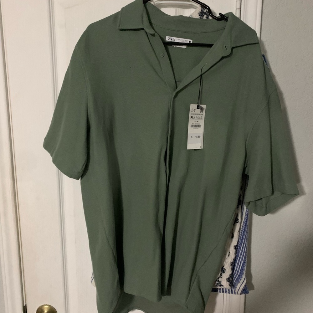 Zara button up shirt